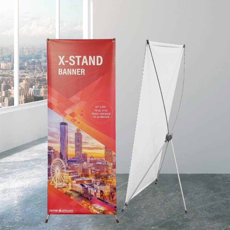 Custom Printed X-Banners