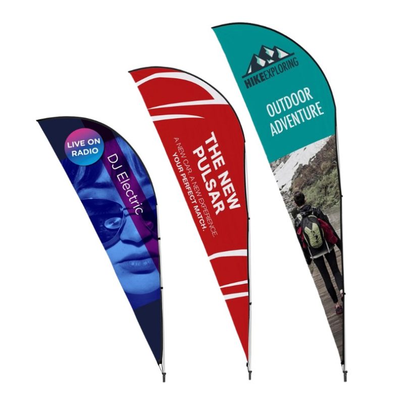 Sharkfin Flag Banners