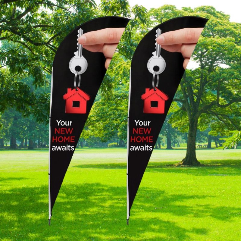 Sharkfin Flag Banners