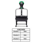 Shiny HM6008 Ready Made Stamp Checked Block