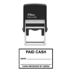 Shiny S-826 Ready Made Stamp Paid Cash