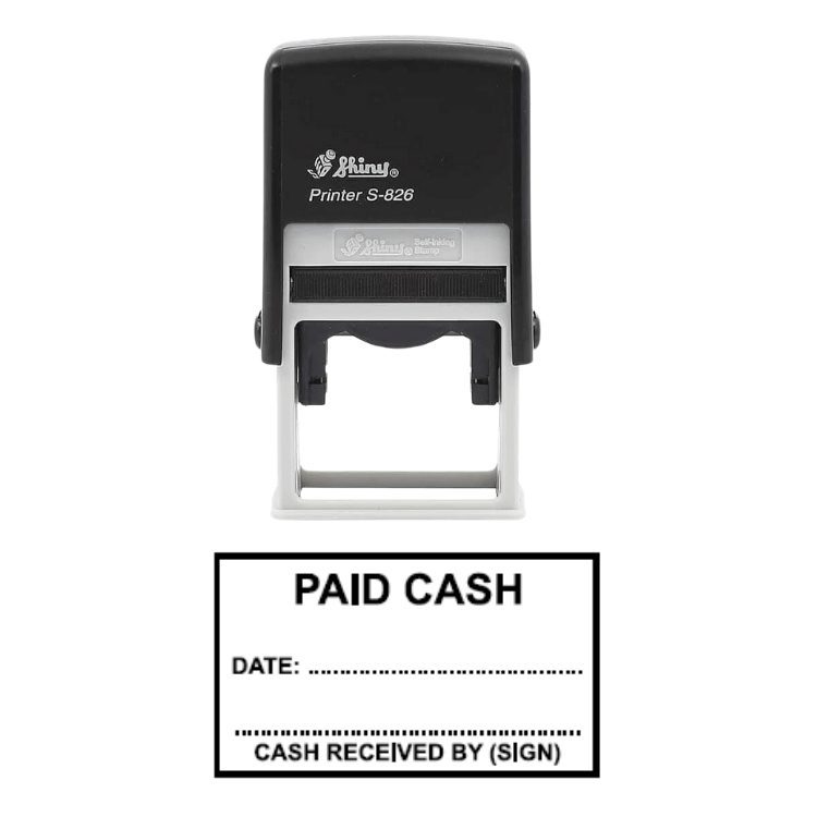 Shiny S-826 Ready Made Stamp Paid Cash