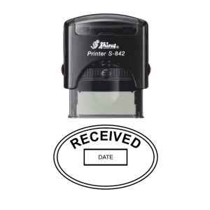 Shiny S-827D Ready Made Dater Stamp Received
