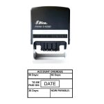 Shiny S-829D Ready Made Dater Stamp Account Overdue