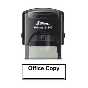 Shiny S-842 Ready Made Dater Stamp Office Copy