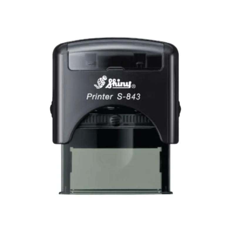 Shiny S-843 Custom Stamp 47x18mm