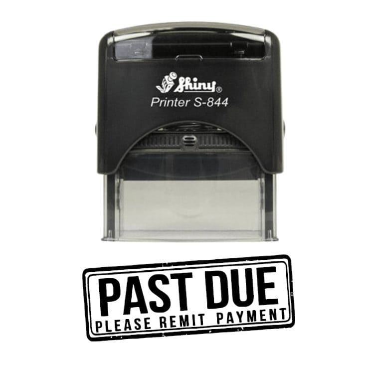 Shiny S-844 Ready Made Stamp Past Due