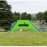 Star Shade Tent at outdoor festival