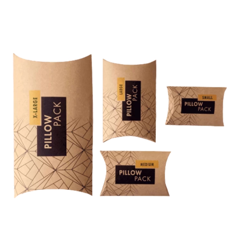 Custom Kraft Pillow Boxes