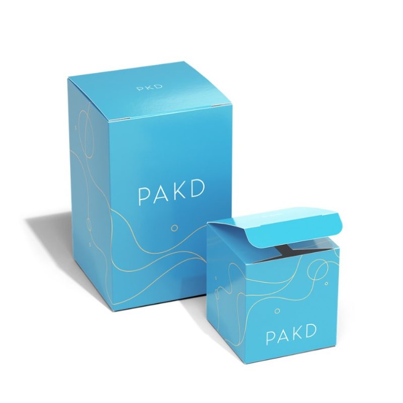 Custom Printed White Lined Product Boxes