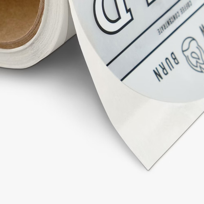 Oval Roll Labels