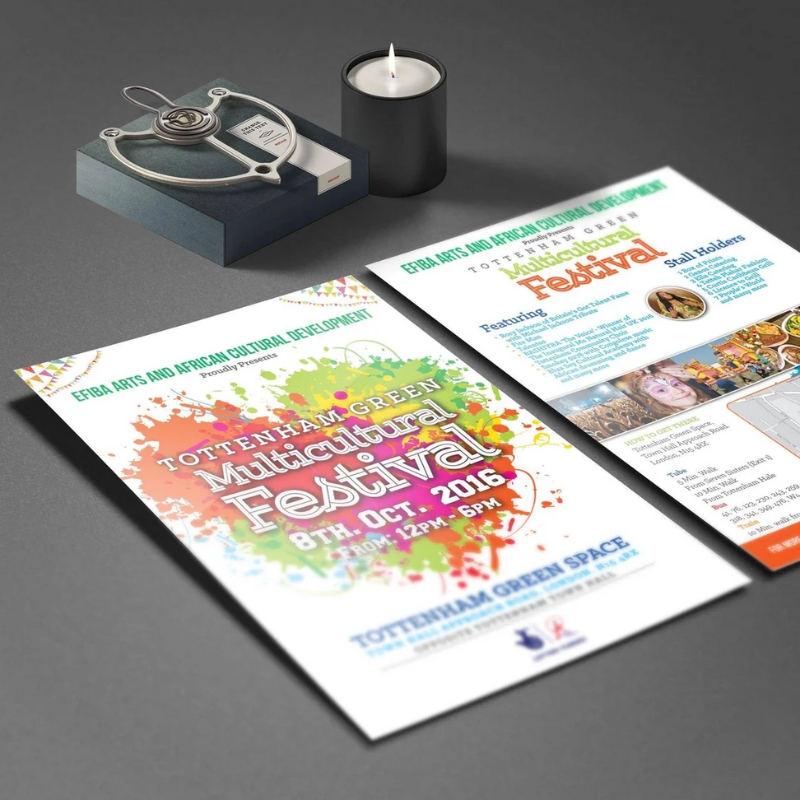 Full Colour Printed flyers