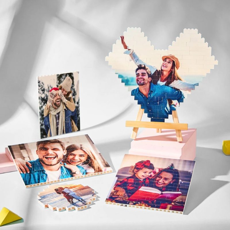 Personalized Photo Plastic Building Blocks