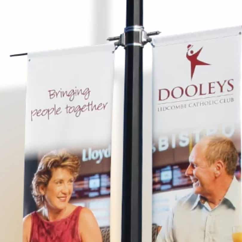 Street Pole Banner Mounts