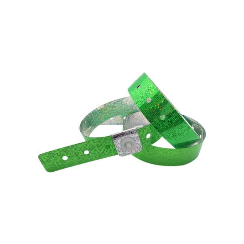 Lime Green Sparkle Wristbands