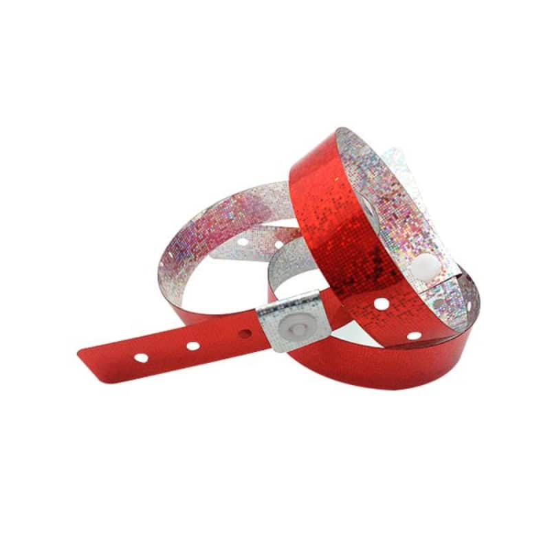 orange Sparkle Wristbands