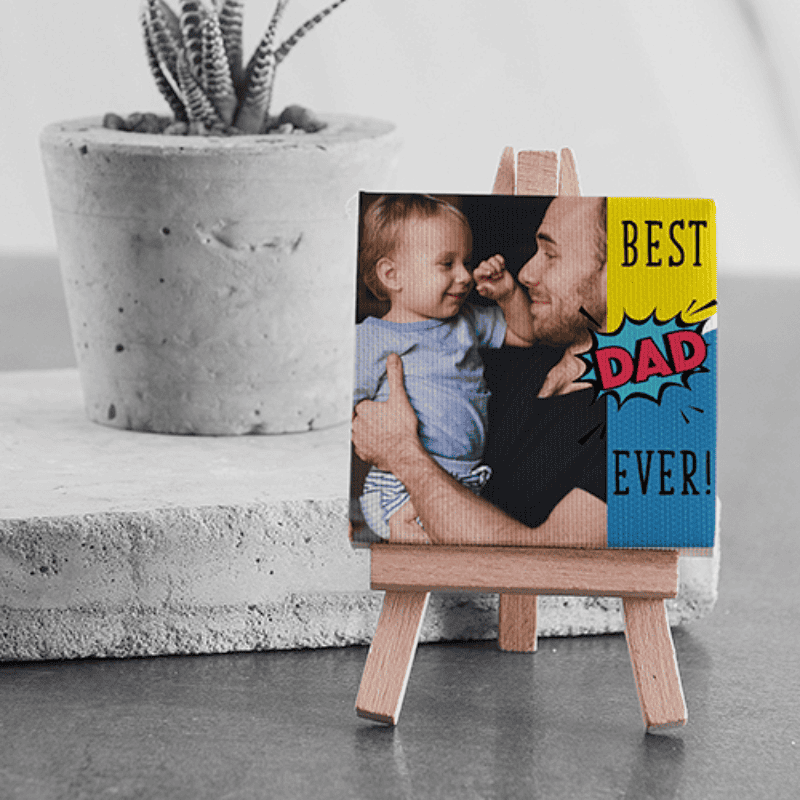 Mini Canvas with easel