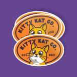 Oval Die Cut Stickers