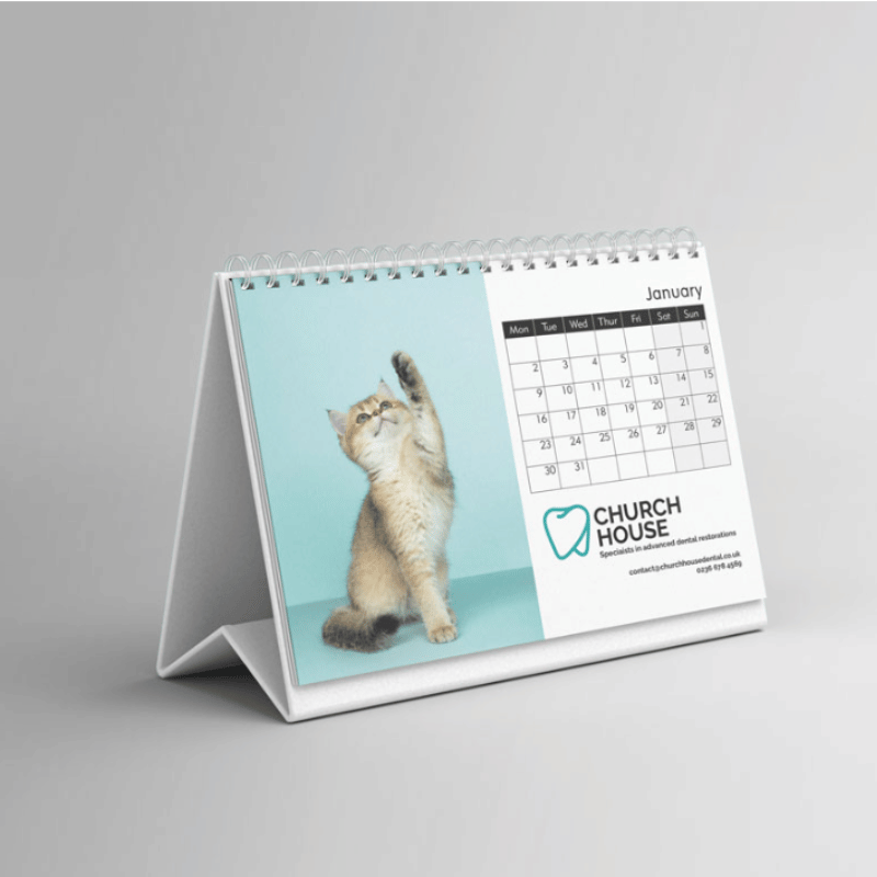 Personalised Desk Calendars