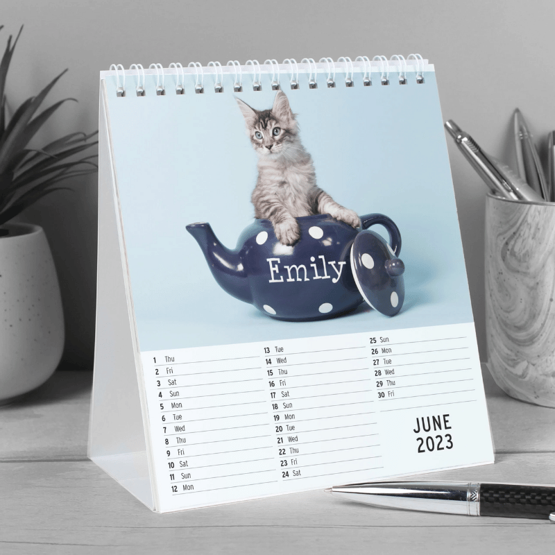 Personalised Desk Calendars