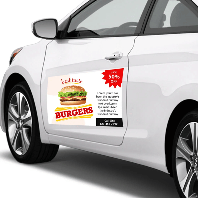 Custom Printed Vehicle Stickers