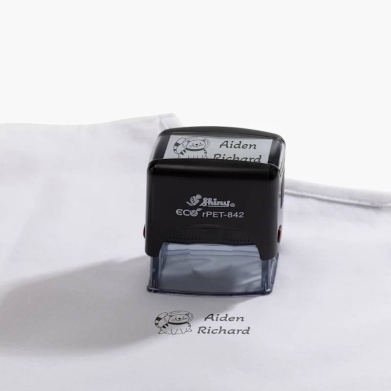Shiny Stamp for clothing