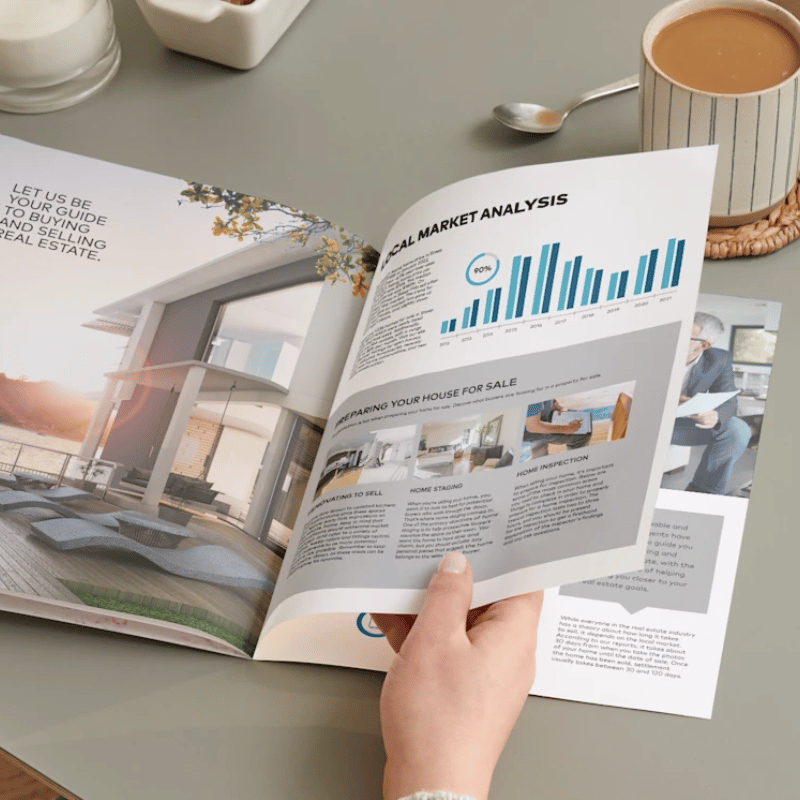 Staple bound Booklets
