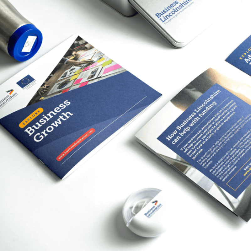Stapled brochures and Booklets