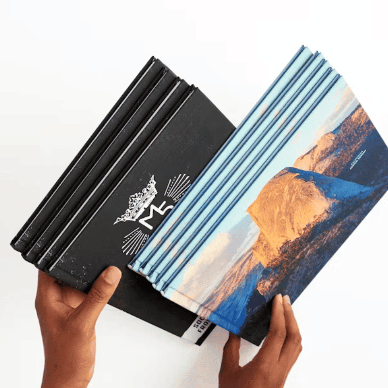 custom printed case-bound books