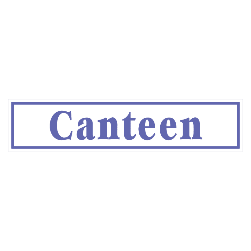 Canteen Sign