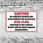 Caution Red Flag