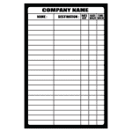 Custom Company White Board