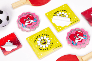 Custom-Shape Stickers
