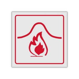 Fire Blanket reflective safety sign (FB09REF)