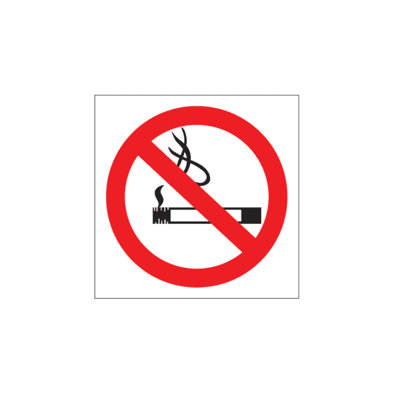 No Smoking Permitted Sign