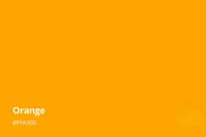 Orange colour