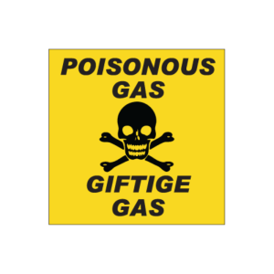 Poisonous Gas Sign