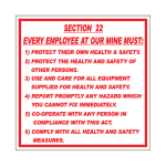 Section 22 Every Employee Must Sign