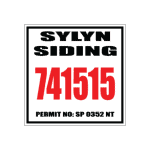 Siding Sign