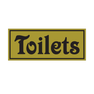 Toilets Sign