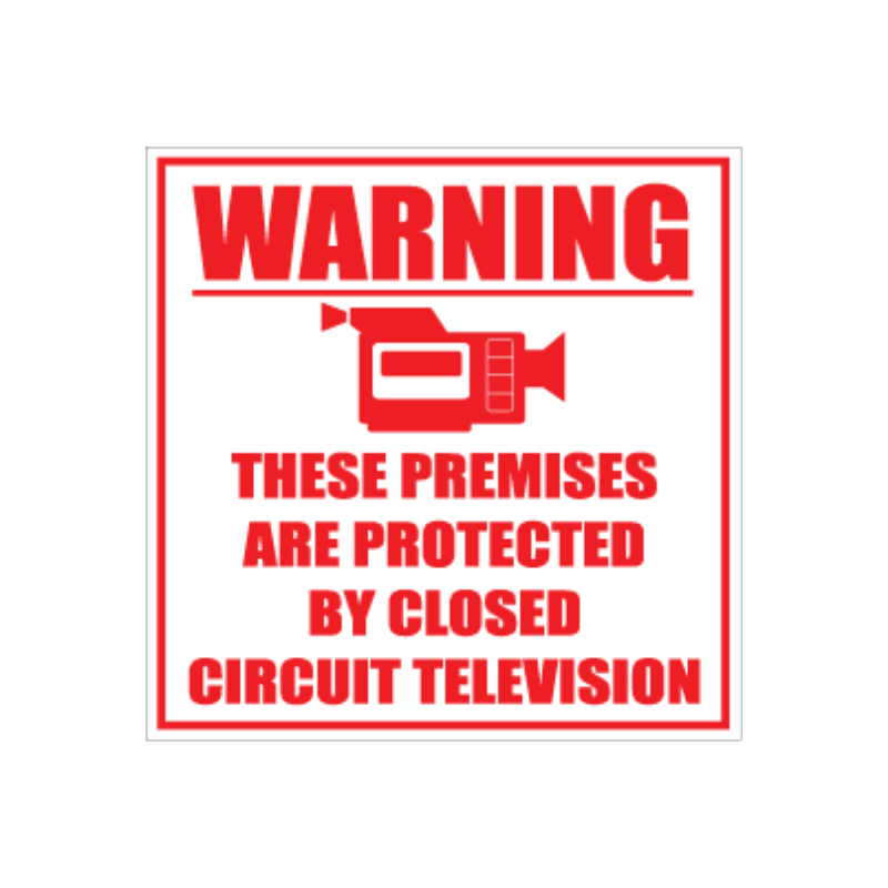 Warning CCTV Sign