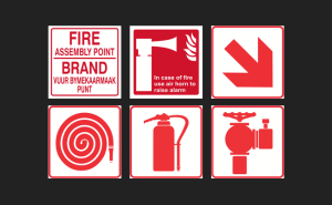 Fire Fighting Signs