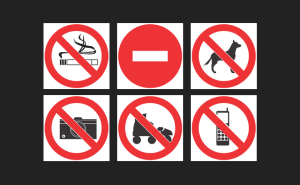 Prohibitory Safety Signs
