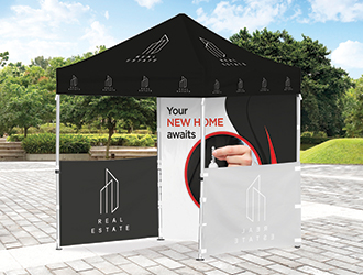 2m x 2m Sublimated Gazebos - Petite Frame