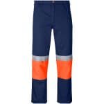 ORANGE Trade Polycotton Conti Suit - Reflective Arms & Legs - Yellow Tape