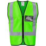 YELLOW Direction En4 Hi-Viz Reflective Full Zip Vest
