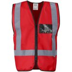RED Direction En4 Hi-Viz Reflective Full Zip Vest