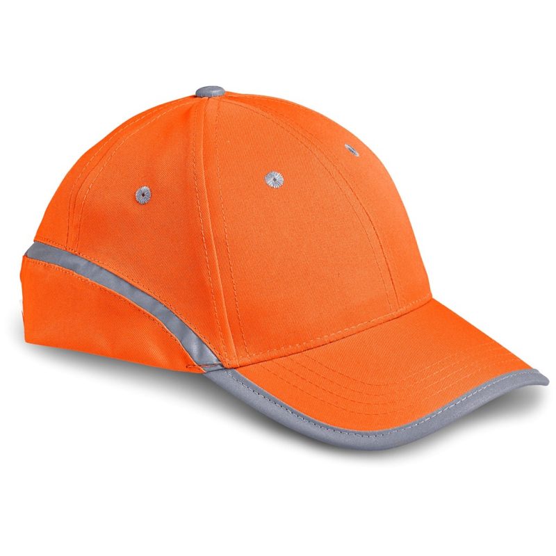 ORANGE Altitude Signal Hi-Viz Reflective Cap