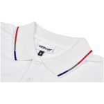 Mens Ash Golf Shirt - White