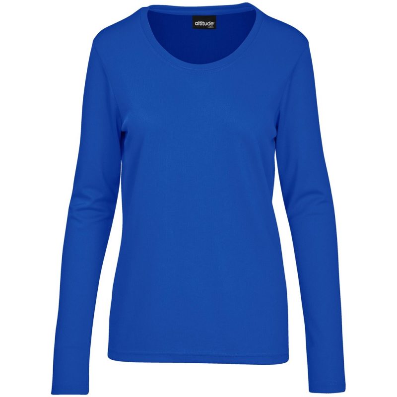 ROYAL BLUE Ladies Long Sleeve All Star T-Shirt